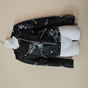 Blank NYC Floral Stud Jacket